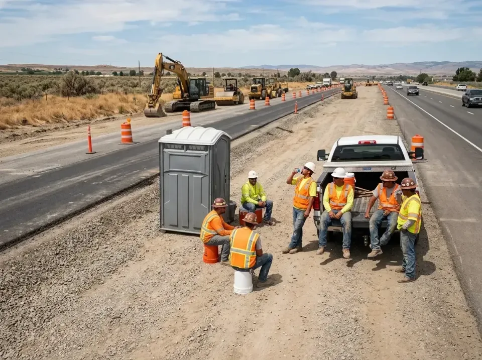 highway-road-construction-crew-007 — frequently asked questions, Porta Potty and Restroom Rentals in Decherd, TN